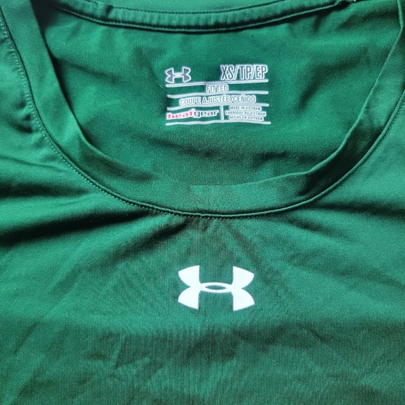 Under Armour Women's Green Performance Top - Picture 3 of 4